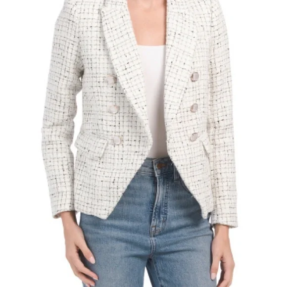 NWT Rachel Zoe Boucle Blazer - Picture 5 of 8